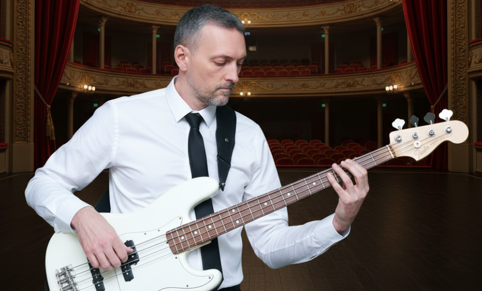 Bass player in Estepona